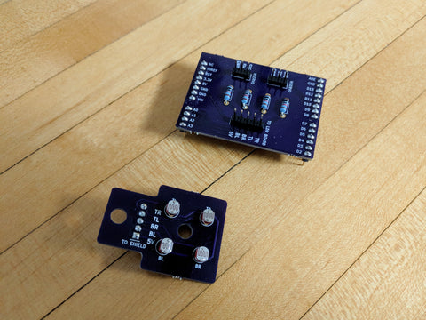 Custom Arduino Shield and Custom Sensor Mount Set