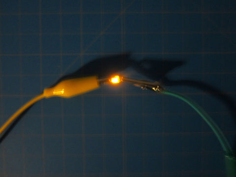 Sewable Amber LEDs (5pcs)