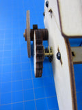 Motor and gears
