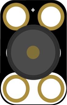 Piezoelectric Speaker Chip