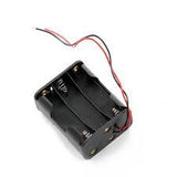 AA Battery Holder With Switch - Triple
