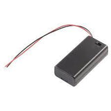 AA Battery Holder With Switch - Double